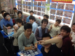 試合開始前