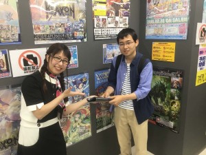 準優勝者にお渡し