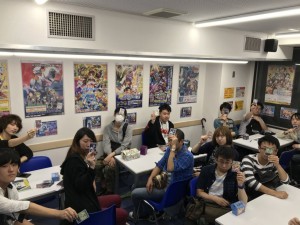 閉会式の集合写真
