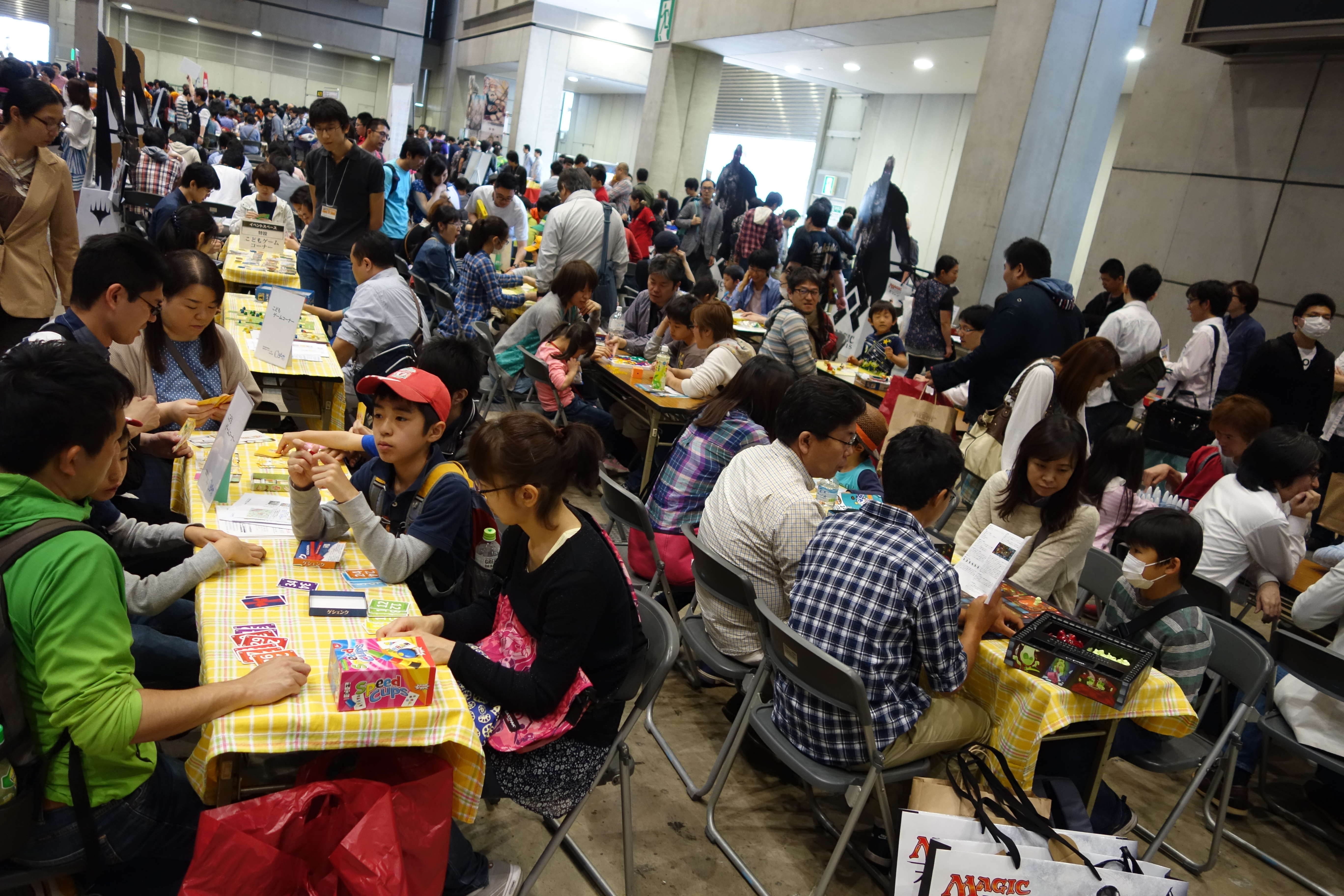 ゲームマーケット会場の様子
